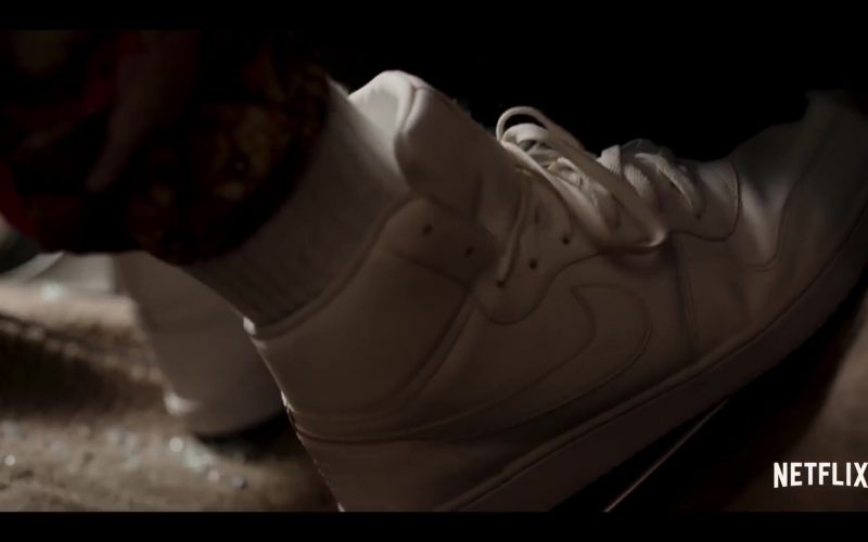 Nike All-White Sneaker Shoes Worn by Winston Duke in Spenser Confidential (2020) (Image 1)