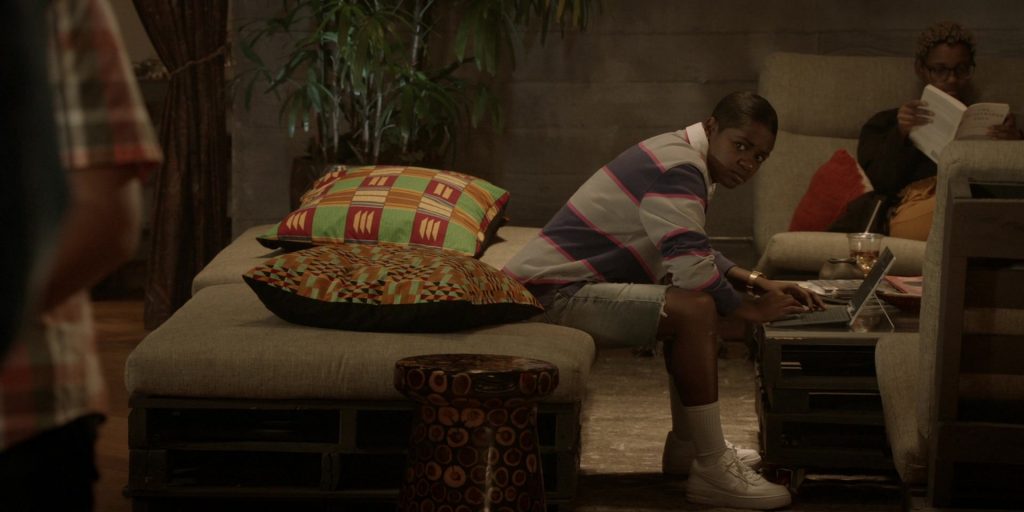 Nike All-White Sneakers Worn by Bre-Z as Tamia ‘Coop' Cooper in All American Season 2 Episode 9 “One of Them Nights” (2020) (Image 1)