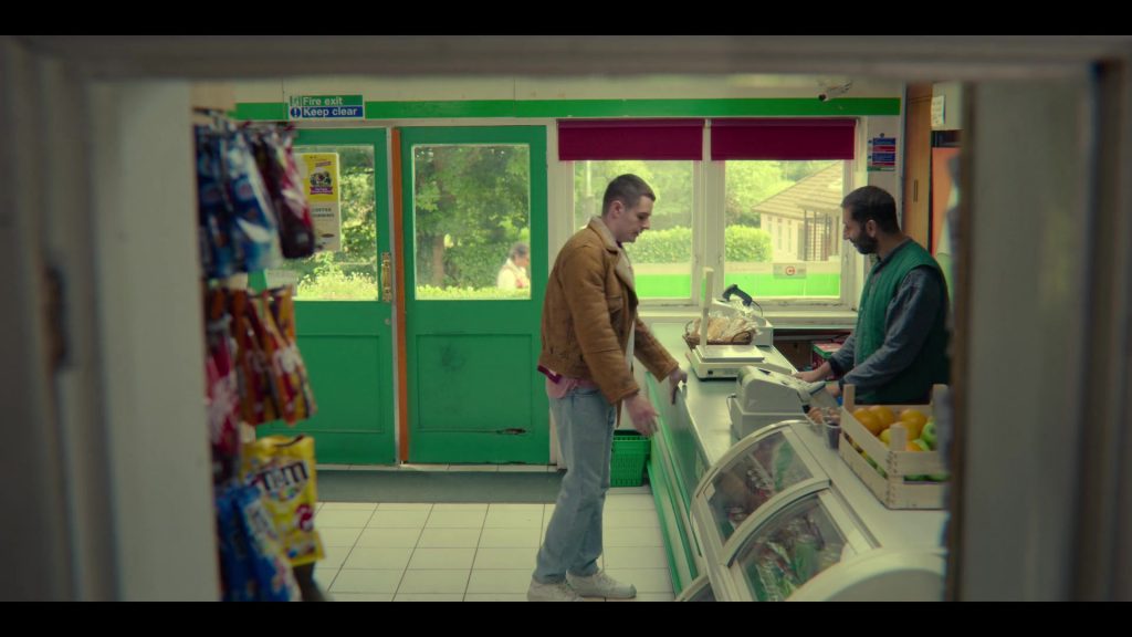 Nike All-White Sneakers Worn by Connor Swindells as Adam Groff in Sex Education Season 2 Episode 7 (2020) (Image 1)