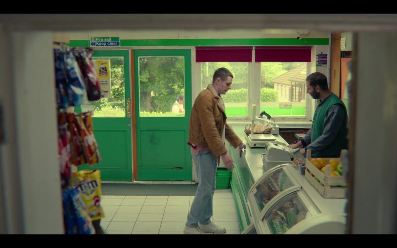 Nike All-White Sneakers Worn by Connor Swindells as Adam Groff in Sex Education Season 2 Episode 7 (2020) (Image 1)
