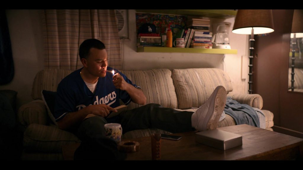 Nike All-White Sneakers Worn by Joseph Julian Soria as Erik in Gentefied S01E04 “Unemployed AF” (2020) (Image 1)