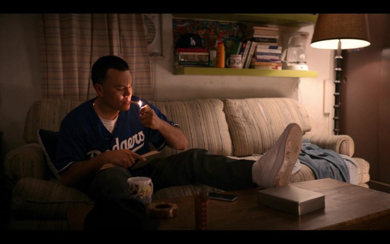 Nike All-White Sneakers Worn by Joseph Julian Soria as Erik in Gentefied S01E04 “Unemployed AF” (2020) (Image 1)