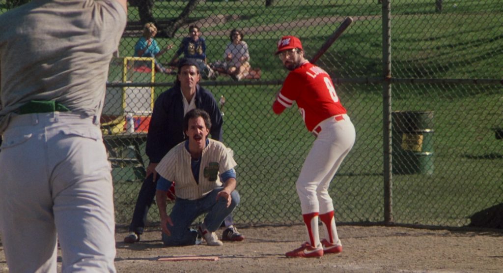 Nike Baseball Cleats in About Last Night… (1986) (Image 1)