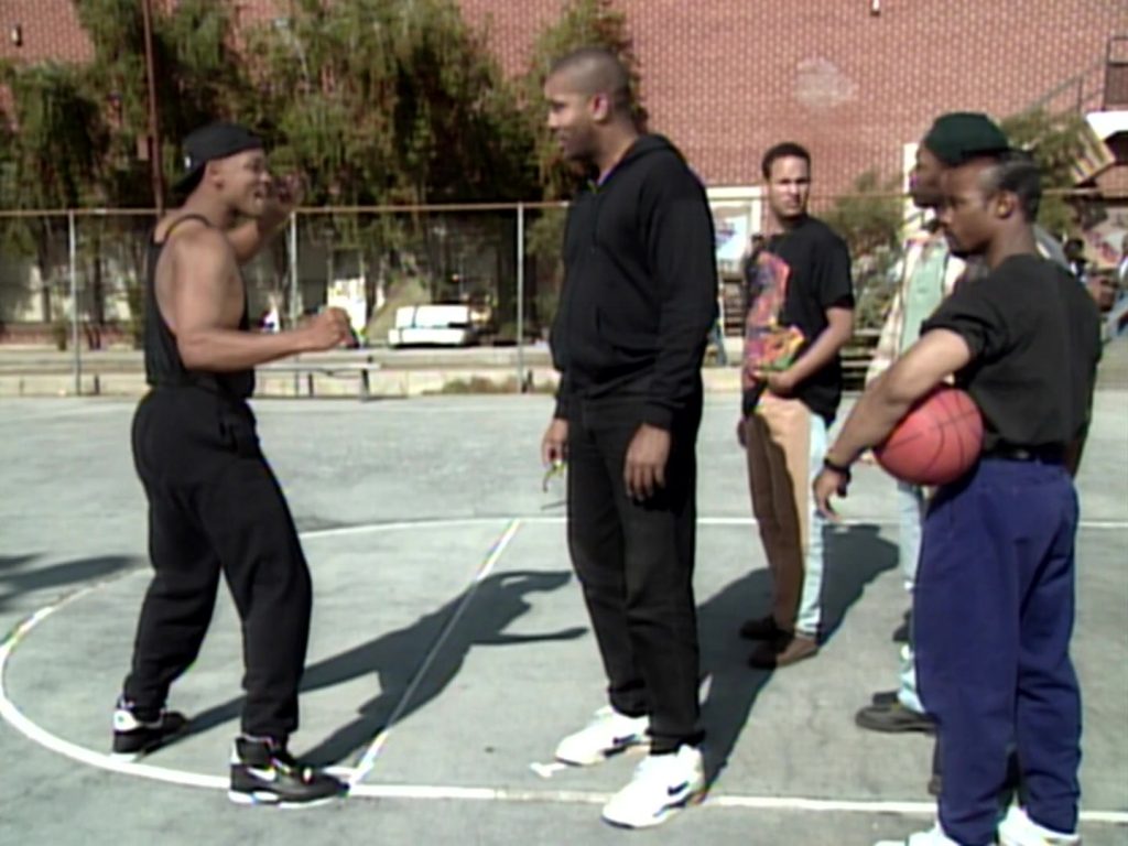 Nike Black High Top Sneakers of Will Smith in The Fresh Prince of Bel-Air S04E26 “The Philadelphia Story” (1994) (Image 3)