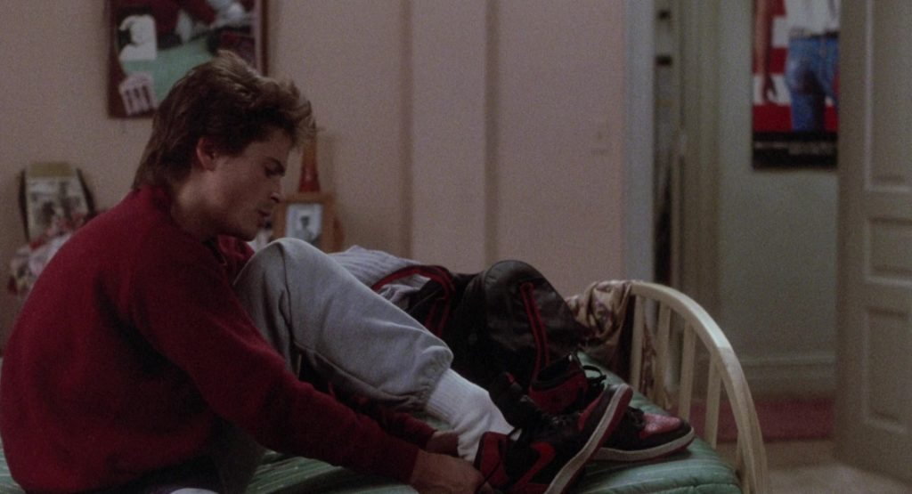 Nike Black & Red Logo Shoes Worn by Rob Lowe in About Last Night… (1986) (Image 1)