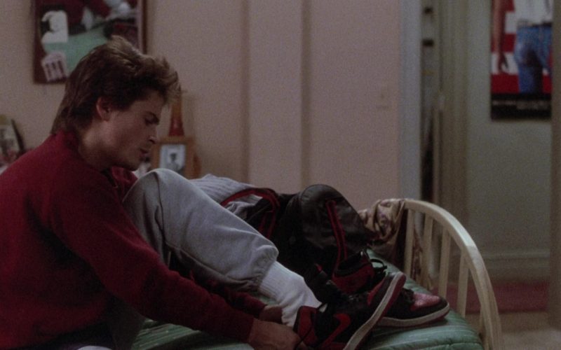 Nike Black & Red Logo Shoes Worn by Rob Lowe in About Last Night… (1986) (Image 1)