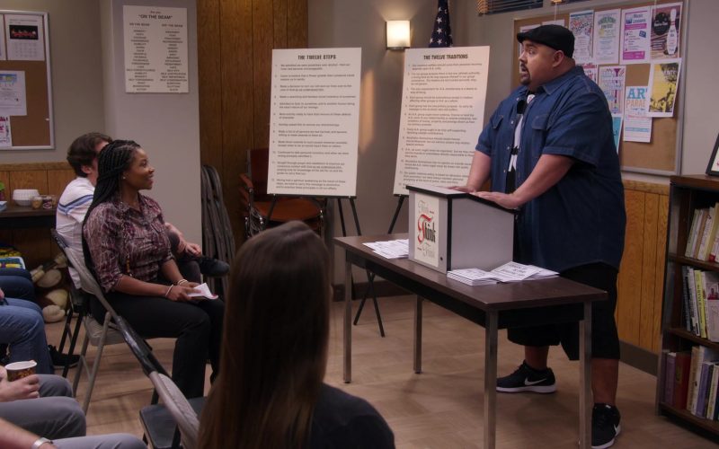 Nike Black Shoes Worn by Gabriel ‘Fluffy' Iglesias in Mr. Iglesias – Season 1, Episode 4, “The Wagon” (2019) (Image 1)