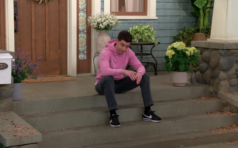 Nike Black Shoes Worn by Max Greenfield as Dave in The Neighborhood Season 2 Episode 12 “Welcome to the Freeloader” (2020) (Image 1)
