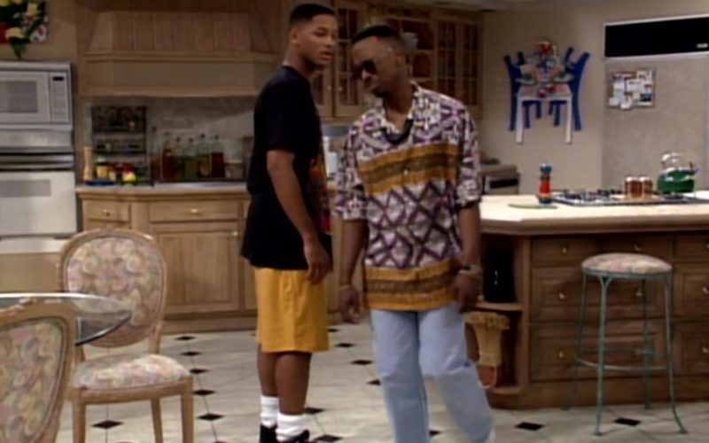 Nike Black Shoes of Will Smith in The Fresh Prince of Bel-Air S03E07 “Here Comes the Judge” (1992) (Image 1)