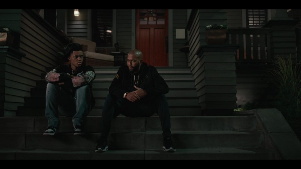 Nike Black Sneakers For Men in Bel-Air S02E07 “Under Pressure” (2023) (Image 1)