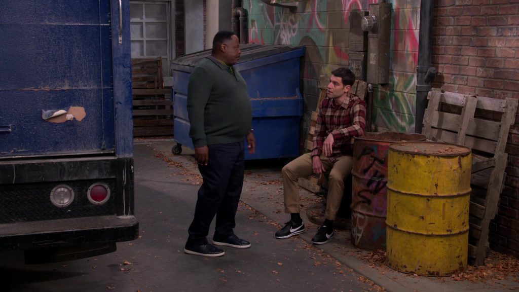 Nike Black Sneakers Worn by Max Greenfield as Dave in The Neighborhood Season 2 Episode 11 “Welcome to the Scooter” (2019) (Image 3)