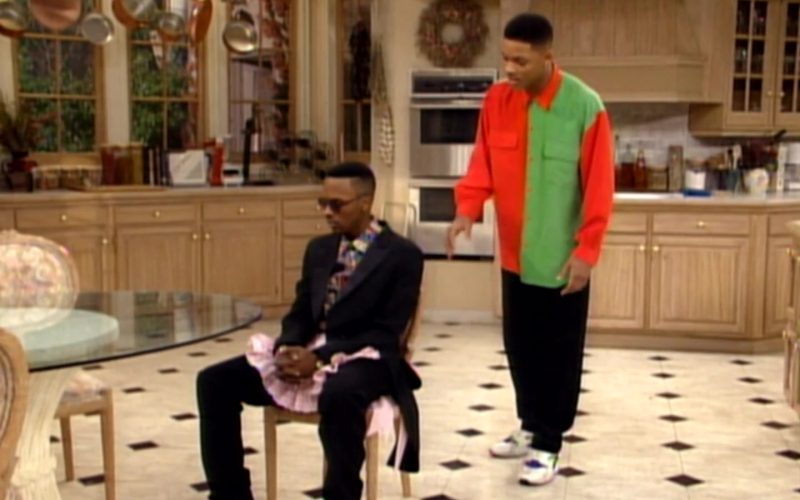 Nike Black Trainers Worn by DJ Jazzy Jeff as Jazz in The Fresh Prince of Bel-Air S02E17 “Community Action” (1992) (Image 1)