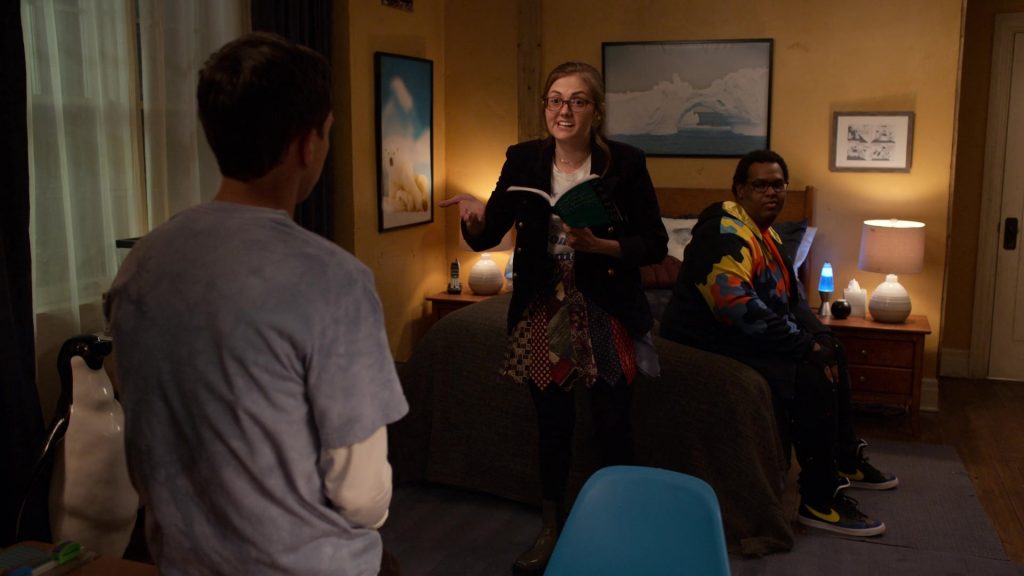 Nike Blazer Mid '77 ‘Peace, Love and Basketball' Shoes Worn by Actor in Atypical S04E09 “Player's Ball” (2021) (Image 1)