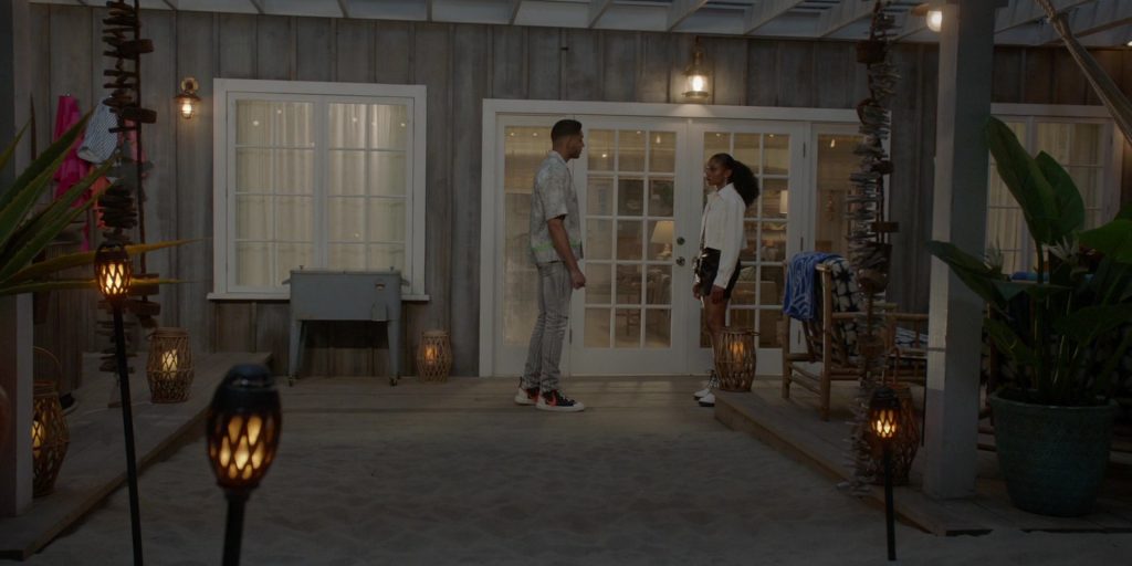 Nike Blazer Mid '77 Shoes Worn by Michael Evans Behling as Jordan Baker in All American S04E18 “Come Back For You” (2022) (Image 1)