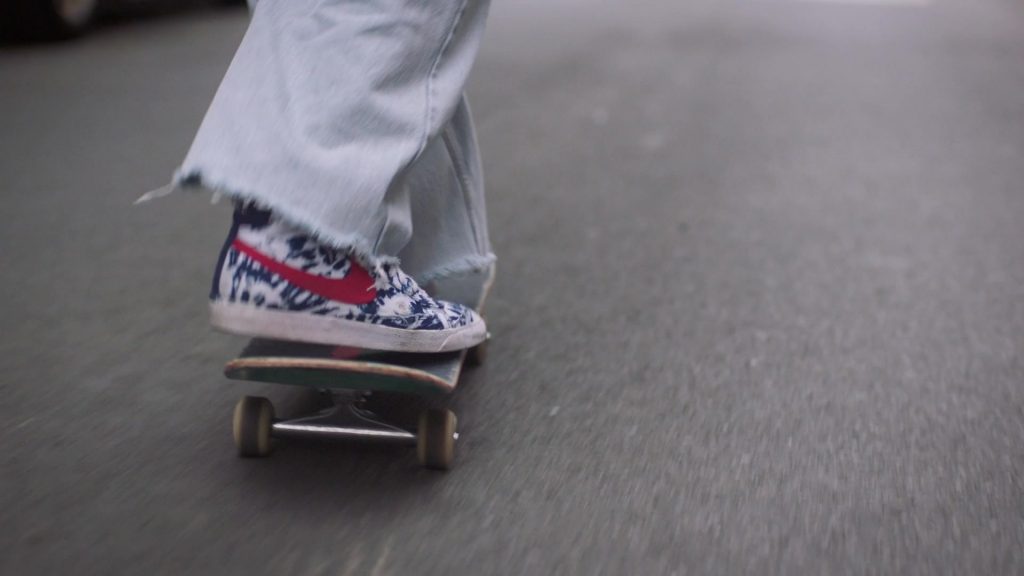 Nike Blazer Mid '77 Vintage Tie-Dye Sneakers in Betty S02E01 “Octopussy” (2021) (Image 1)