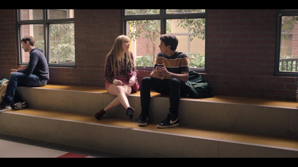 Nike Blazer Mid Black Shoes of Michael Cimino as Victor Salazar in Love, Victor S02E03 “There's No Gay in Team” (2021) (Image 1)