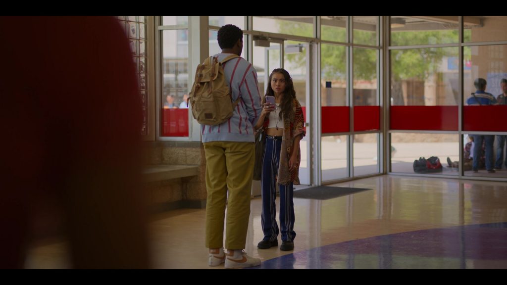 Nike Blazer Mid Sneakers Worn by Michael Solomon as Rusty in Freeridge S01E03 “Cinnamon” (2023) (Image 1)