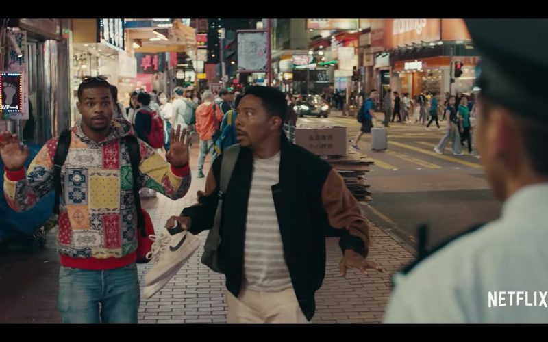 Nike Blazer Shoes Held by Allen Maldonado as Devin in Sneakerheads Season 1 (2020) (Image 1)