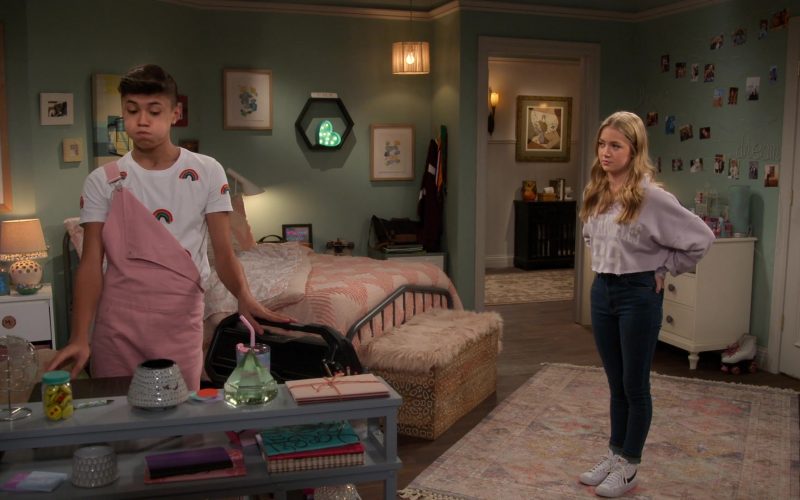 Nike Blazer Sneakers of Katie Beth Hall as Sarah Watson in Head of the Class S01E09 “Frozen Dinner… Party” (2021) (Image 1)