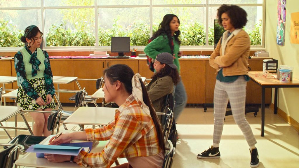 Nike Blazer Women's Sneakers Worn by Lee Rodriguez as Fabiola Torres in Never Have I Ever S02E06 “… betrayed a friend” (2021) (Image 1)