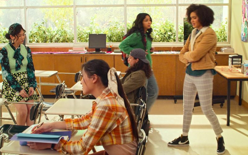 Nike Blazer Women's Sneakers Worn by Lee Rodriguez as Fabiola Torres in Never Have I Ever S02E06 “… betrayed a friend” (2021) (Image 1)