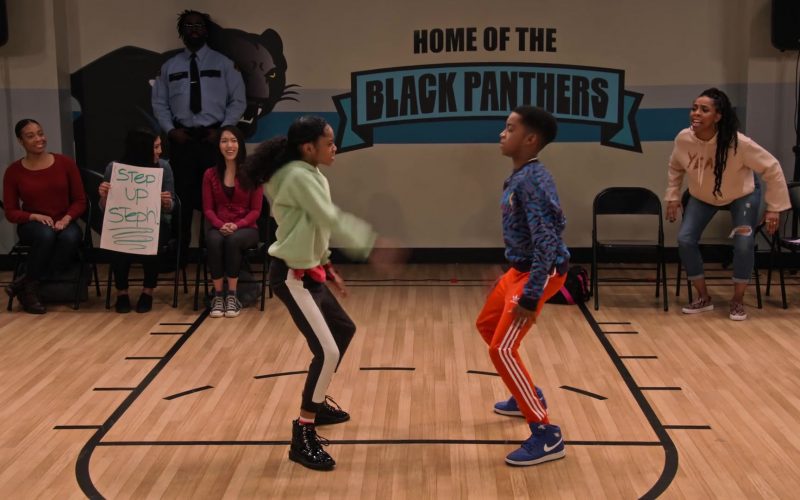 Nike Blue Shoes Worn by Isaiah Russell-Bailey as Shaka McKellan in Family Reunion Season 1 Episode 12 “Remember the Dance Battle” (2020) (Image 1)