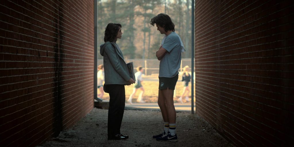 Nike Blue Shoes Worn by Joe Keery (Steve Harrington) in Stranger Things - The Pollywog (2017) (Image 1)