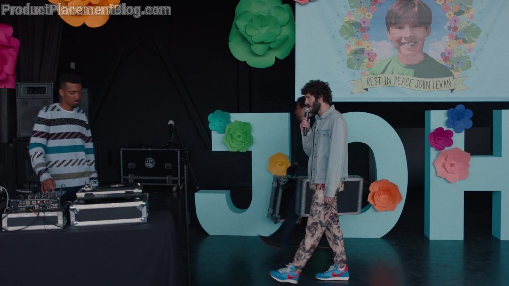 Nike Blue Shoes Worn by Lil Dicky in Dave S01E02 “Dave's First” (2020) (Image 1)