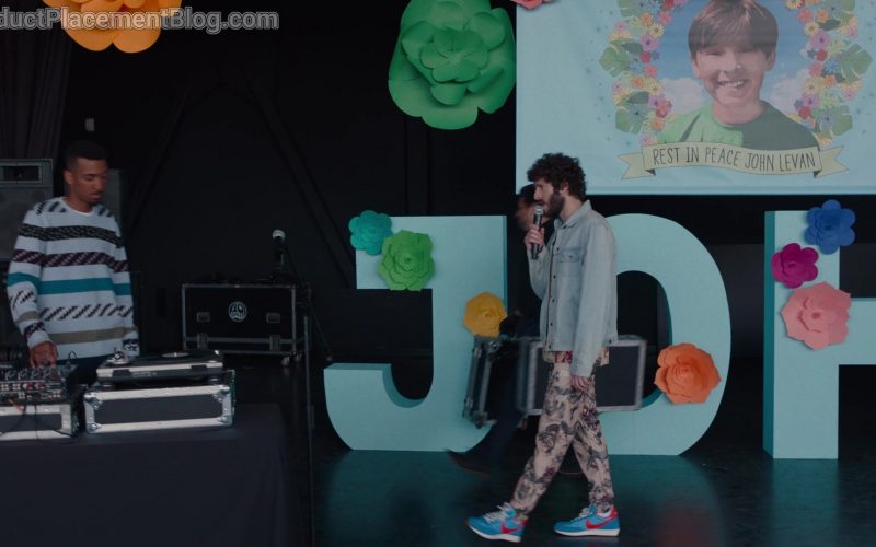 Nike Blue Shoes Worn by Lil Dicky in Dave S01E02 “Dave's First” (2020) (Image 1)