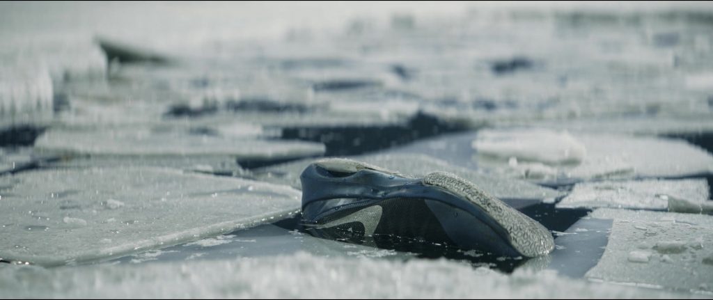 Nike Blue Shoes Worn by Marcel Ruiz in Breakthrough (2019) (Image 6)