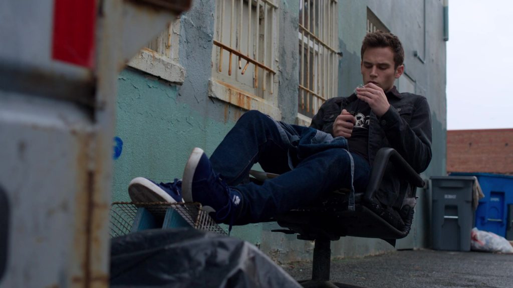Nike Blue Shoes in 13 Reasons Why – Season 3, Episode 9, “Always Waiting for the Next Bad News” (2019) (Image 1)