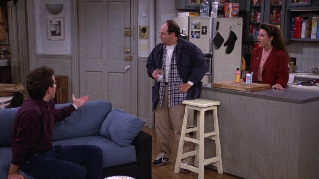Nike Blue Sneakers Worn by Jason Alexander as George Costanza in Seinfeld Season 2 Episode 4 “The Phone Message” (1991) (Image 2)
