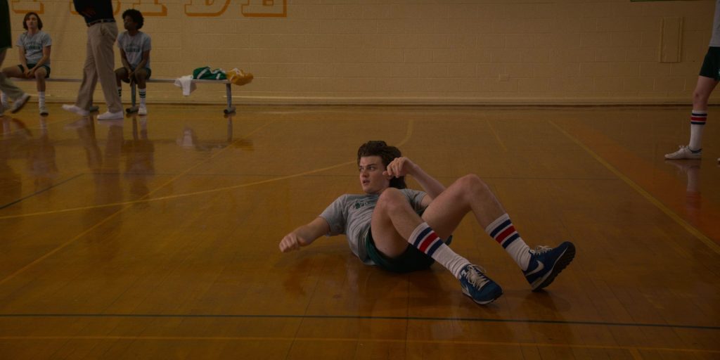 Nike Blue Sneakers Worn by Joe Keery in Stranger Things - Will the Wise (2017) (Image 3)