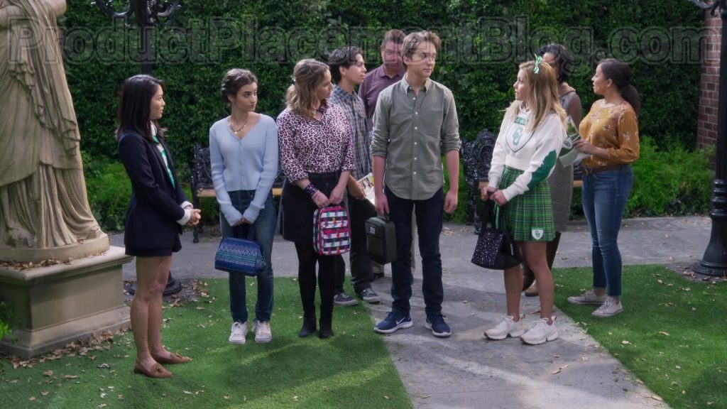 Nike Blue Sneakers Worn by Michael Campion in Fuller House S05E13 “College Tours” (2020) (Image 1)
