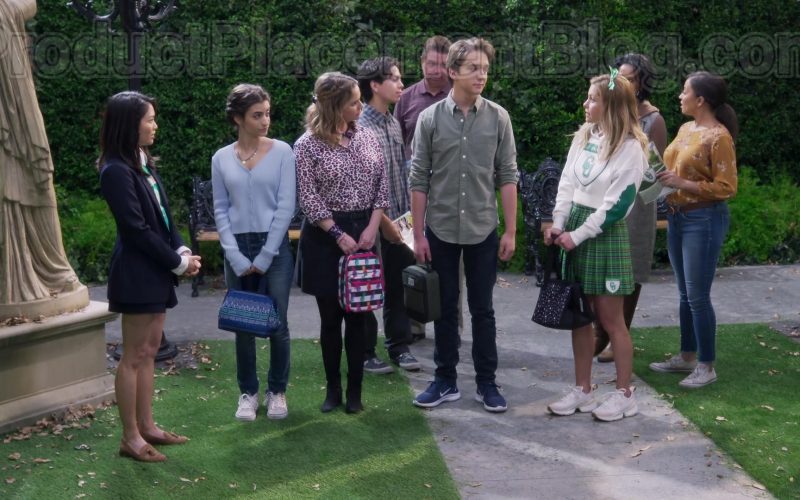 Nike Blue Sneakers Worn by Michael Campion in Fuller House S05E13 “College Tours” (2020) (Image 1)