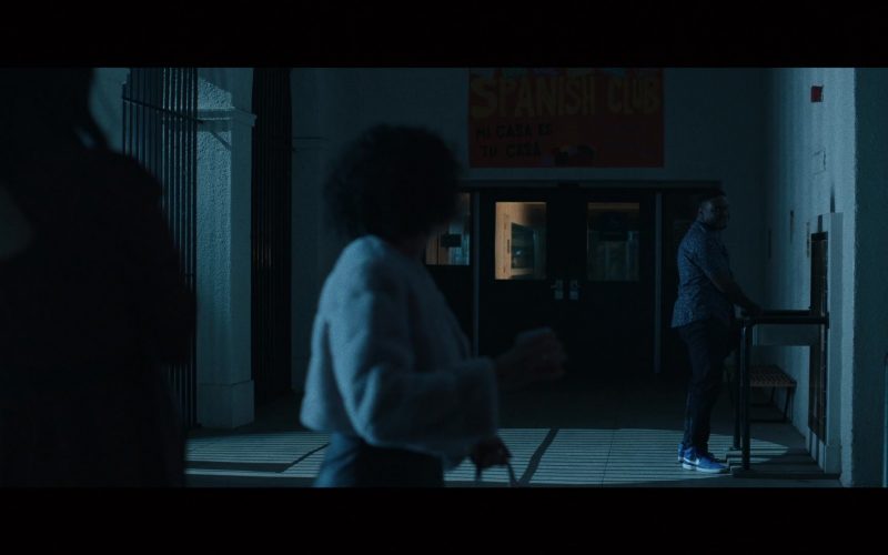 Nike Blue Sneakers Worn by Sam Richardson as Aniq in The Afterparty S01E04 “Chelsea” (2022) (Image 1)