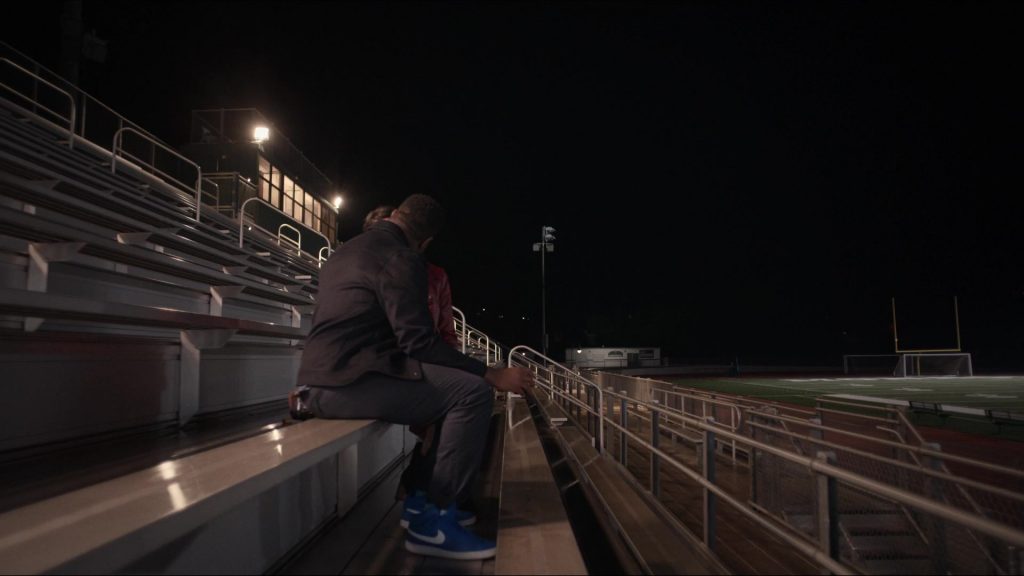 Nike Blue Sneakers in The Afterparty S01E08 “Maggie” (2022) (Image 1)