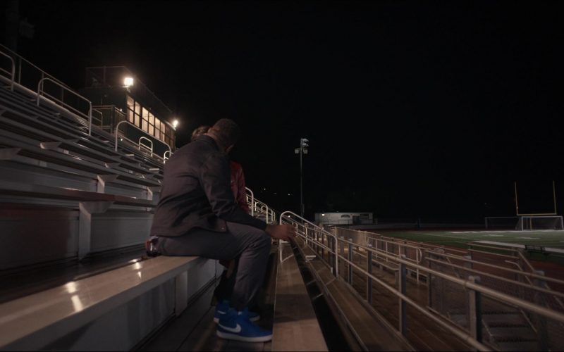 Nike Blue Sneakers in The Afterparty S01E08 “Maggie” (2022) (Image 1)