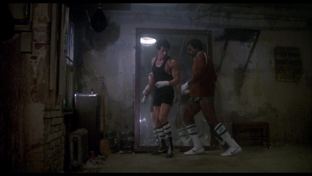 Nike Boxing Black Shoes Worn by Sylvester Stallone (Rocky Balboa) and Nike White Boots Worn by Carl Weathers (Apollo Creed) in Rocky 3 (1982) (Image 2)
