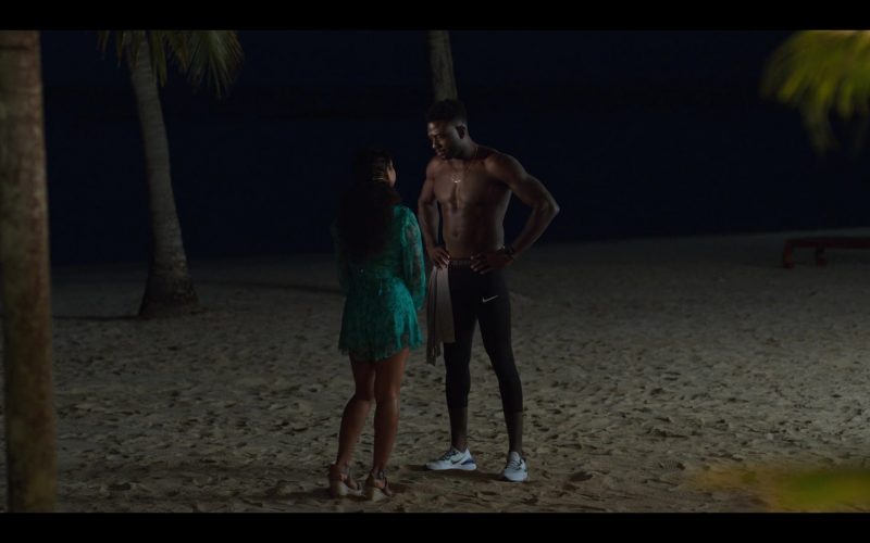 Nike Compression Pants and Shoes Worn by Sinqua Walls in Resort to Love (2021) (Image 1)