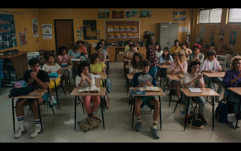 Nike Cortez Men's Sneakers in Stranger Things S04E01 “Chapter One - The Hellfire Club” (2022) (Image 1)