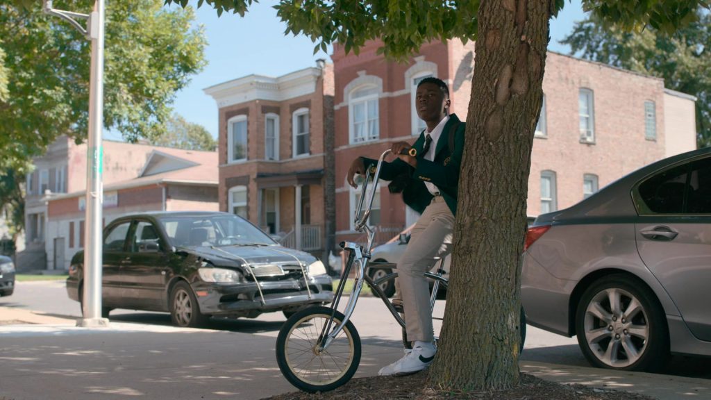 Nike Cortez Men's White Sneakers in The Chi S03E02 “Brewfurd” (2020) (Image 1)