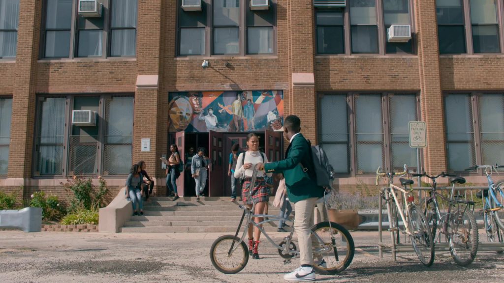 Nike Cortez Men's White Sneakers in The Chi S03E02 “Brewfurd” (2020) (Image 2)