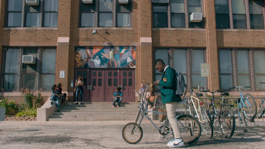 Nike Cortez Men's White Sneakers in The Chi S03E02 “Brewfurd” (2020) (Image 3)