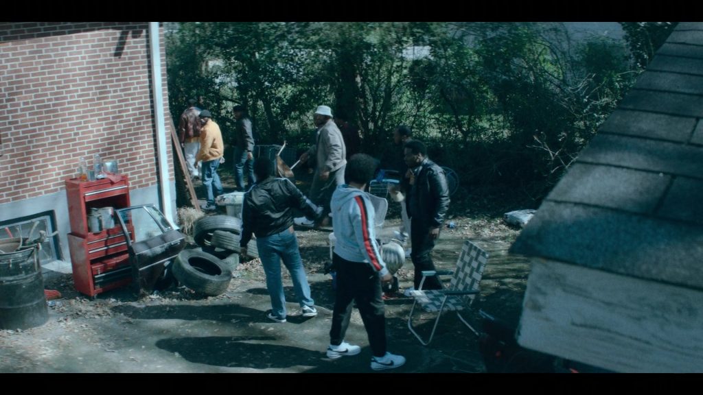 Nike Cortez Shoes in Black Mafia Family (BMF) S01E05 “Secrets and Lies” (2021) (Image 3)