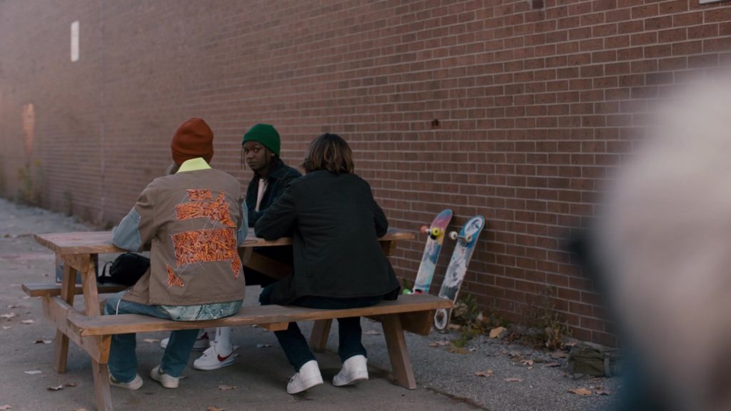 Nike Cortez Shoes in Pretty Hard Cases S01E06 “Guns” (2021) (Image 1)