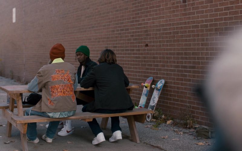 Nike Cortez Shoes in Pretty Hard Cases S01E06 “Guns” (2021) (Image 1)