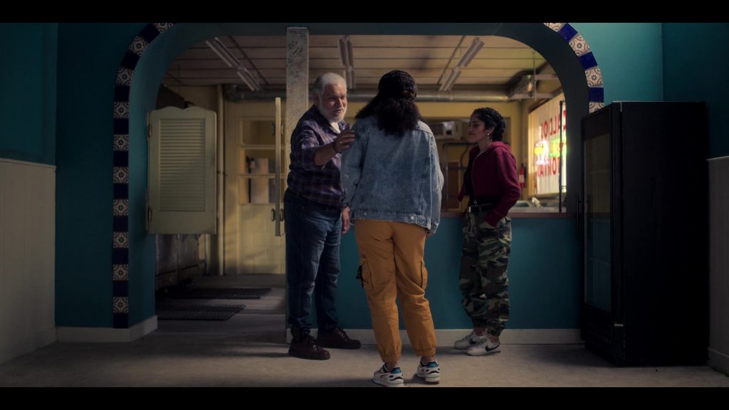 Nike Cortez Shoes of Karrie Martin as Ana Morales in Gentefied S02E04 “Send Me A Sign” (2021) (Image 1)