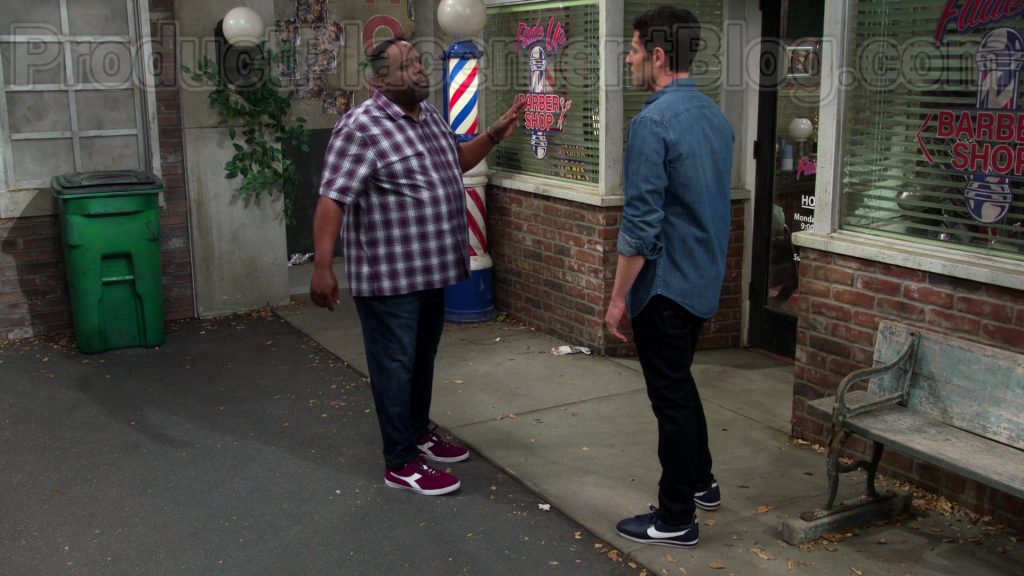 Nike Cortez Shoes of Max Greenfield in The Neighborhood S02E22 “Welcome to the Campaign” (2020) (Image 1)