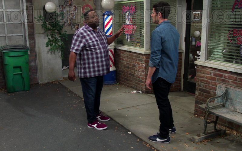 Nike Cortez Shoes of Max Greenfield in The Neighborhood S02E22 “Welcome to the Campaign” (2020) (Image 1)